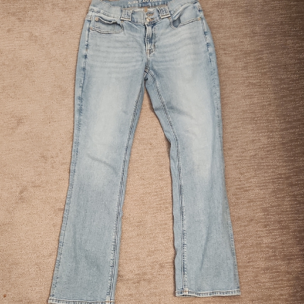 American Eagle Outfitters Light Blue Boot Cut Jeans